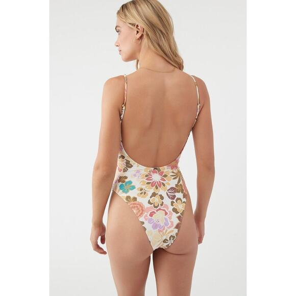 O'Neill Meadow Floral Mykonos One-Piece Swimsuit Size L NWT - Picture 4 of 12